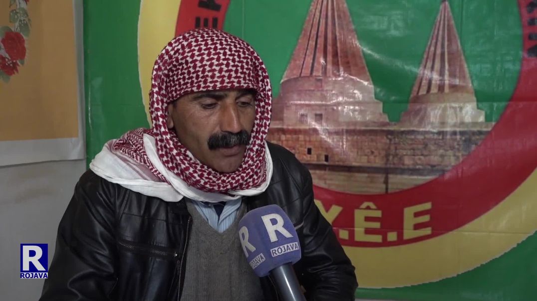 ⁣Êzidiyên Efrînê Li Koçberiyê Cejna Çarşema Sor Pîroz Dikin