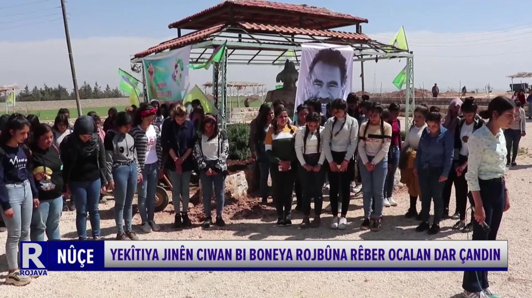 Yekîtiya Jinên Ciwan Bi Boneya Rojbûna Rêber Ocalan Dar Çandin