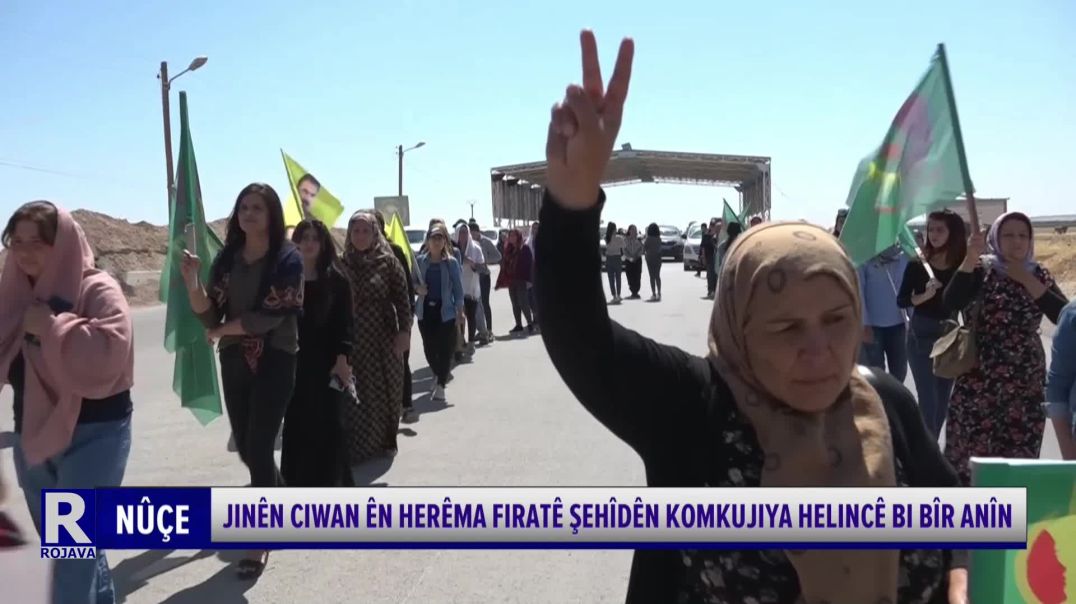 ⁣Jinên Ciwan A Herêma Firatê Şehîdên Komkujiyan Helincê Bi Bîr Anîn