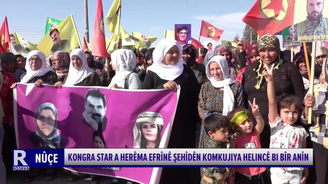 Kongra Star A Herêma Efrînê Şehîdên Komkujiya Helincê Bi Bîr Anîn