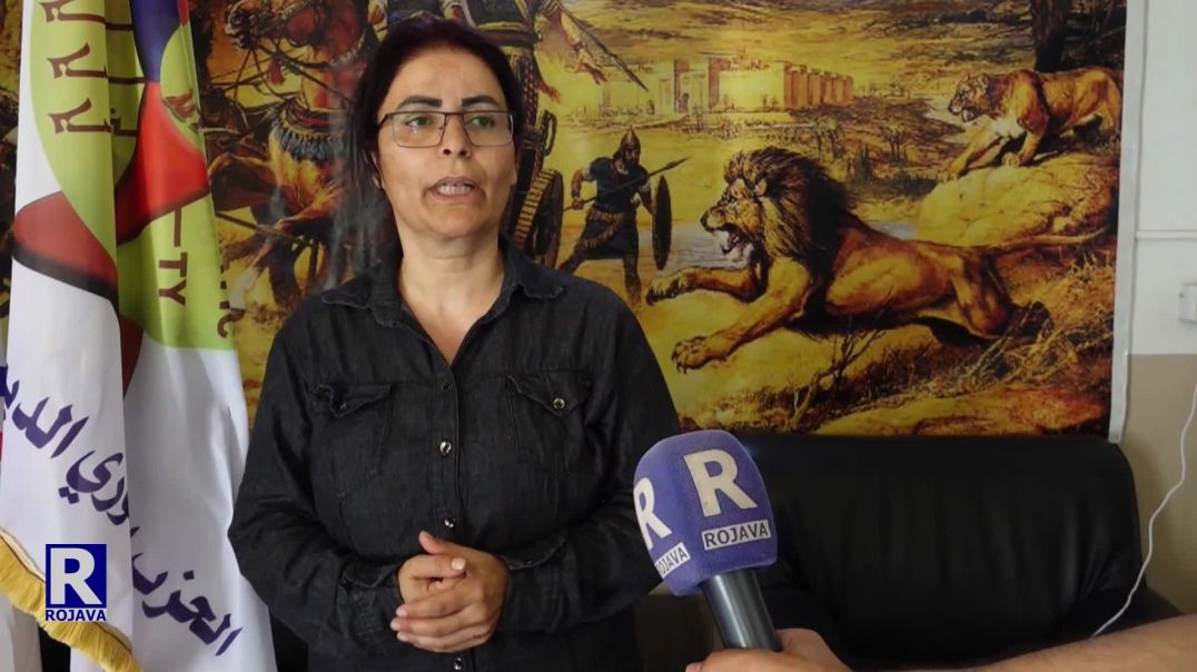 ⁣Cemîla Kako- Rêvebira Partiya Aşûrî Ya Demokratîk