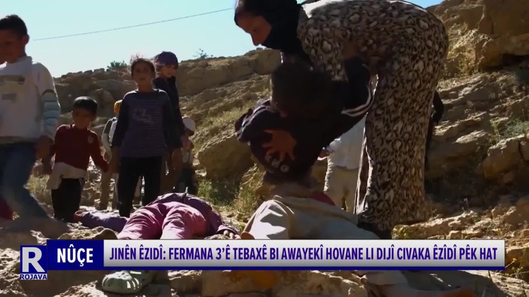 ⁣Di Fermana 3’yê Tebaxê De, Bi Hezaran Êzidî Hatin Şehîdxistin