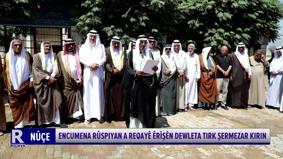 ⁣ENCUMENA RÛSPIYAN A REQAYÊ ÊRÎŞÊN DEWLETA TIRK ŞERMEZAR KIRIN