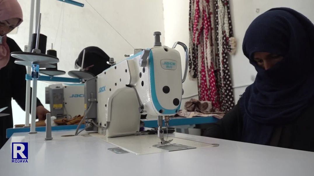 ⁣اتحاد المرأة الشابة يفتتح دورة خياطة لنساء مدينة الرقة