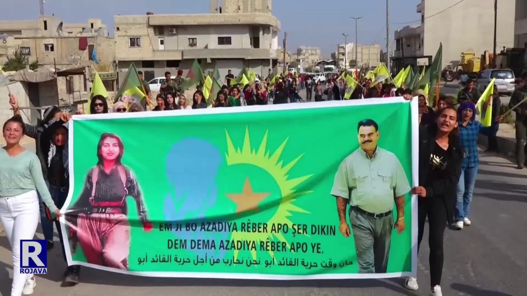 ⁣LI HERÊMA FIRATÊ XWEPÊŞANDAN JI BO AZADIYA OCALAN HATE LI DAR XISTIN