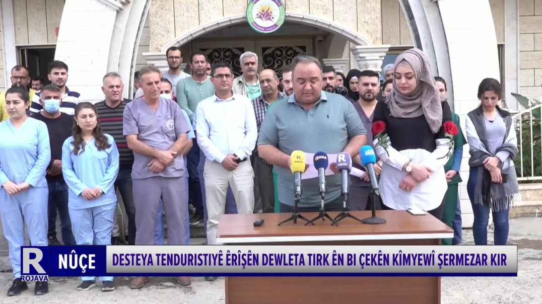 ⁣DESTEYA TENDURISTIYÊ ÊRÎŞÊN DEWLETA TIRK ÊN BI ÇEKÊN KÎMYEWÎ ŞERMEZAR KIR