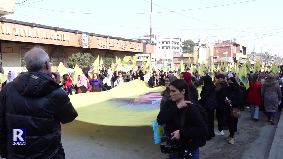 ⁣BI HEZARAN WELATIYÊN QAMIŞLO JI BO AZADIYA FÎZÎKÎ YA RÊBER OCALAN DAKETIN QADAN