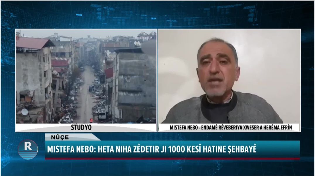 ⁣Mistefa Nebo: Zêdetir ji 1000 kesî ji Helebê derbasî kampên Şehbayê bûne.