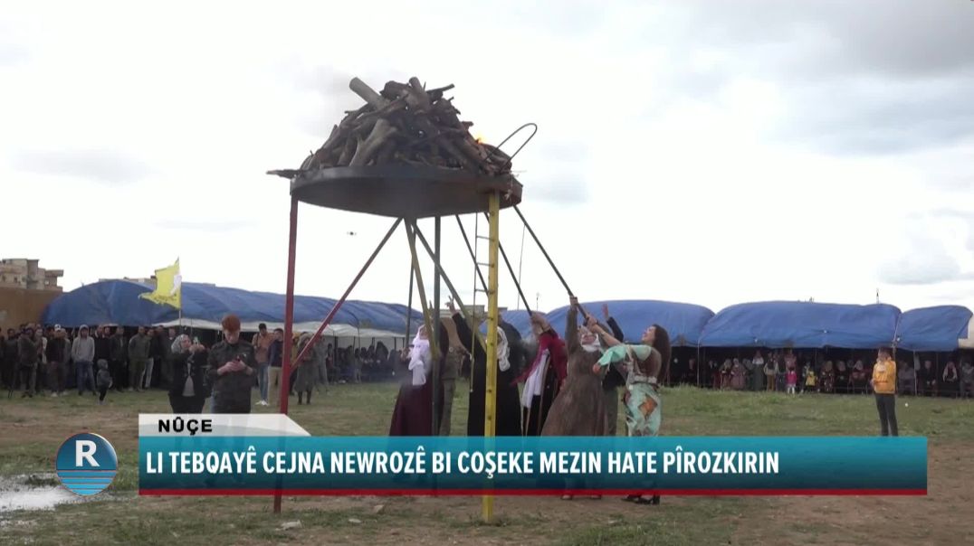 ⁣LI TEBQAYÊ CEJNA NEWROZÊ BI COŞEKE MEZIN HATE PÎROZKIRIN