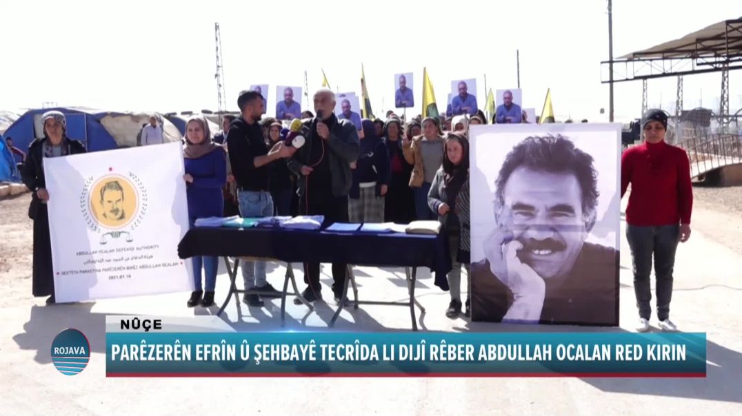 PARÊZERÊN EFRÎN Û ŞEHBAYÊ TECRÎDA LI DIJÎ RÊBER ABDULLAH OCALAN RED KIRIN