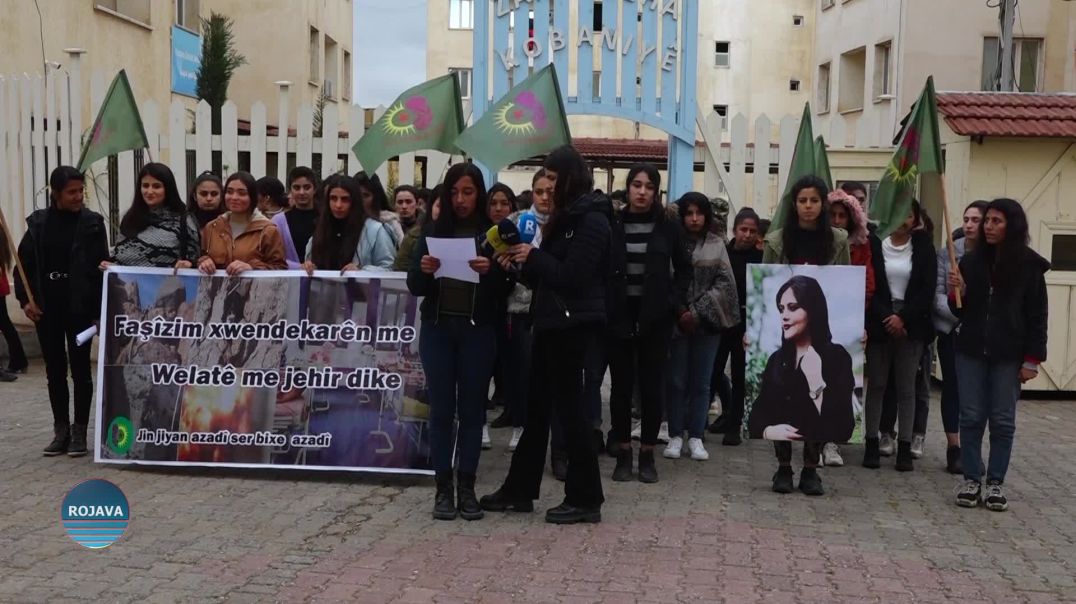 ⁣XWENDEKARÊN KOBANÊ JEHRÎKIRINA XWENDEKARÊN JIN LI ÎRANÊ ŞERMEZAR KIRIN