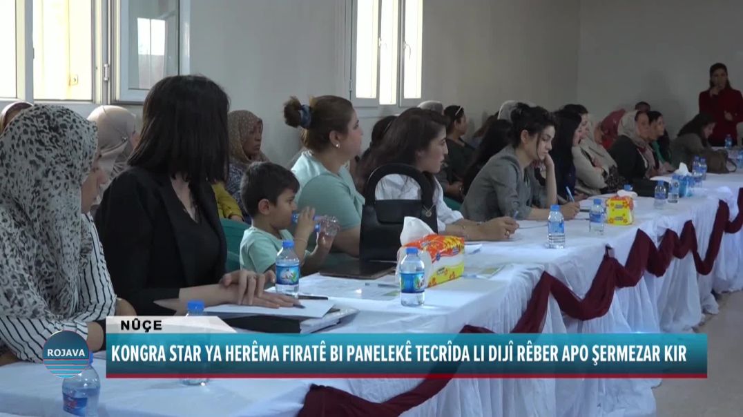 KONGRA STAR YA HEREMA FIRATÊ BI PANELEKÊ TECRÎDA LI DIJÎ RÊBER APO ŞERMEZAR KIR