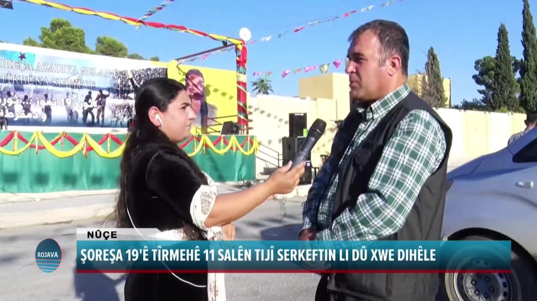 ŞOREŞA 19'Ê TÎRMEHÊ 11 SALÊN TIJÎ SERKEFTIN LI DÛ XWE DIHÊLE