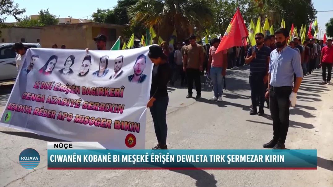 CIWANÊN KOBANÊ BI MEŞEKÊ ÊRÎŞÊN DEWLETA TIRK ŞERMEZAR KIRIN