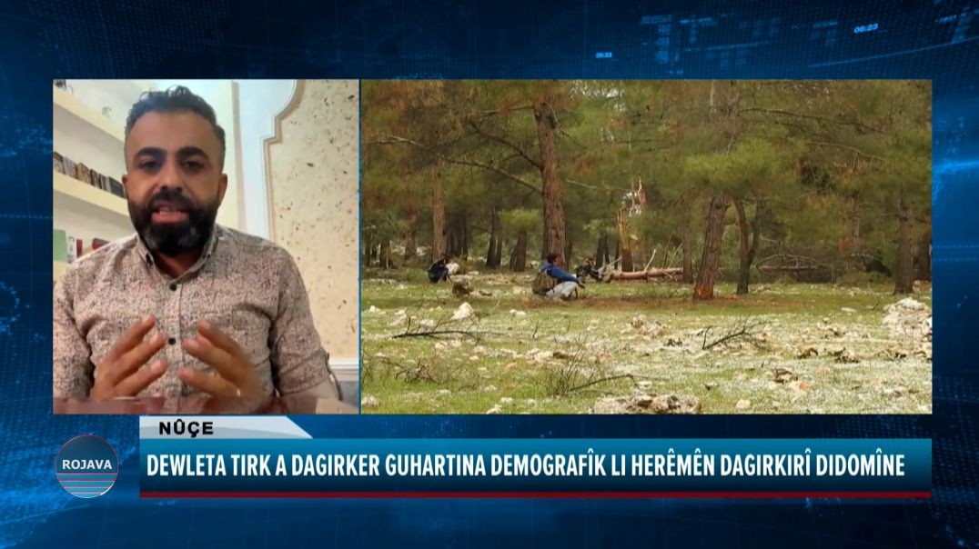 DEWLETA TIRK A DAGIRKER GUHARTINA DEMOGRAFÎK LI HERÊMÊN DAGIRKIRÎ DIDOMÎNE