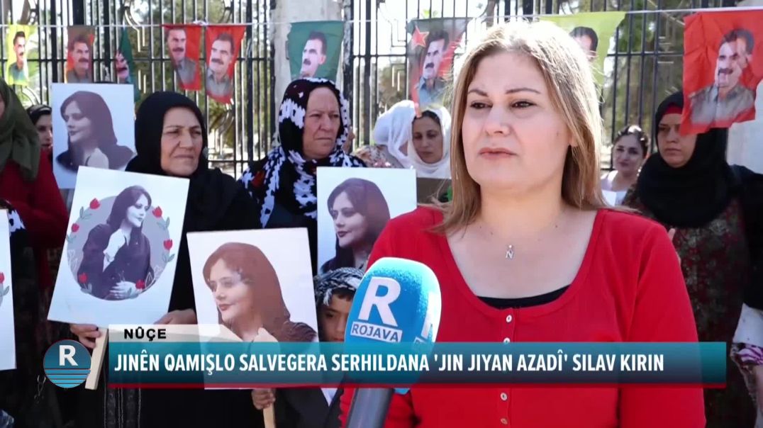 JINÊN QAMIŞLO SALVEGERA SERHILDANA 'JIN JIYAN AZADÎ' SILAV KIRIN