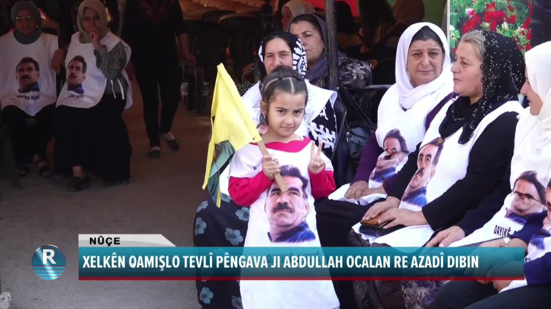 XELKÊN QAMIŞLO TEVLÎ PÊNGAVA JI ABDULLAH OCALAN RE AZADÎ DIBIN