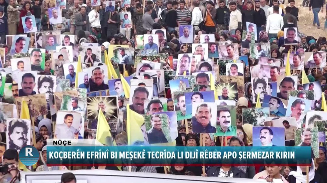 KOÇBERÊN EFRÎNÎ BI MEŞEKÊ TECRÎDA LI DIJÎ RÊBER APO ŞERMEZAR KIRIN