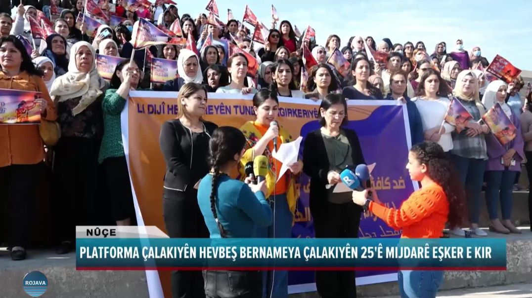 PLATFORMA ÇALAKIYÊN HEVBEŞ BERNAMEYA ÇALAKIYÊN 25'Ê MIJDARÊ EŞKER E KIR