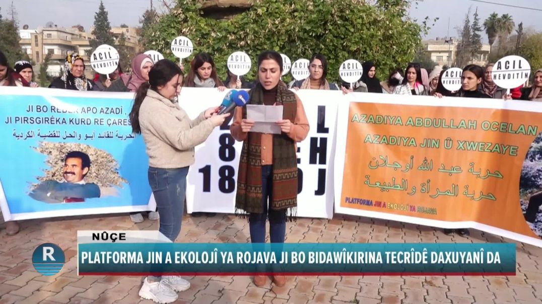 PLATFORMA JIN A EKOLOJÎ YA ROJAVA JI BO BIDAWÎKIRINA TECRÎDÊ DAXUYANÎ DA