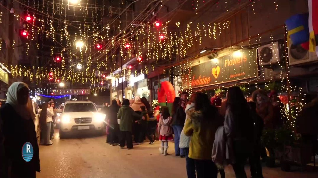أهالي مدينة قامشلو يتجهزون لاحتفالات رأس السنة الميلادية بالرغم من الهجمات التركية
