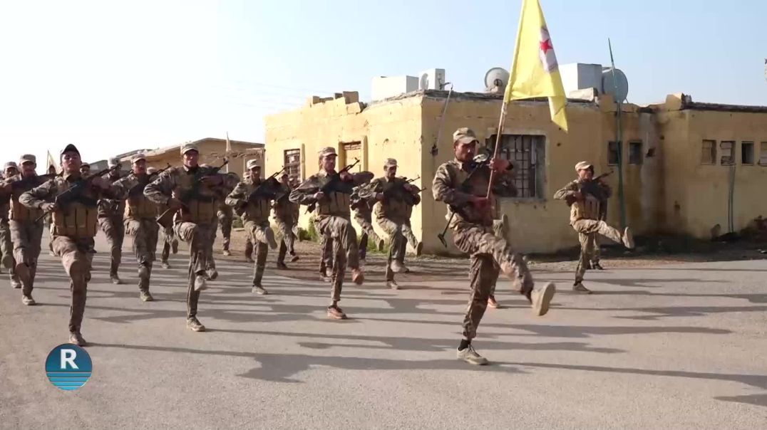 مكتب الدفاع لشمال وشرق سوريا يخرّج دورة لقوات واجب الدفاع الذاتي
