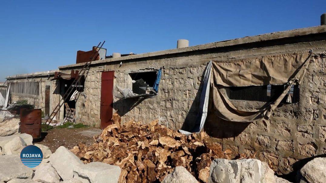 استشهاد مواطن وإصابة طفل بقصف تركي لمدجنة بقرية طعانة بمقاطعة الشهباء