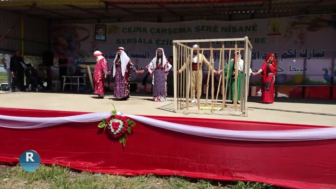 البيت الإيزيدي في ناحية تربسبية ينظم احتفالية بمناسبة عيد الأربعاء الأحمر