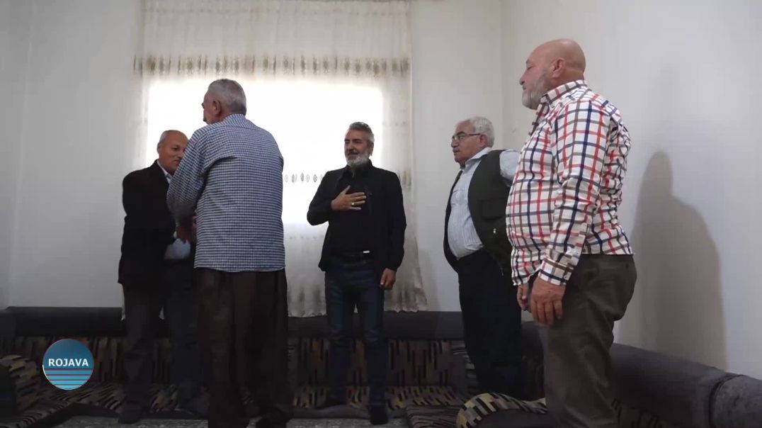 مجالس عوائل الشهداء وأعضاء المؤسسات في قامشلو يزورون أسر الشهداء في ثاني أيام عيد الفطر