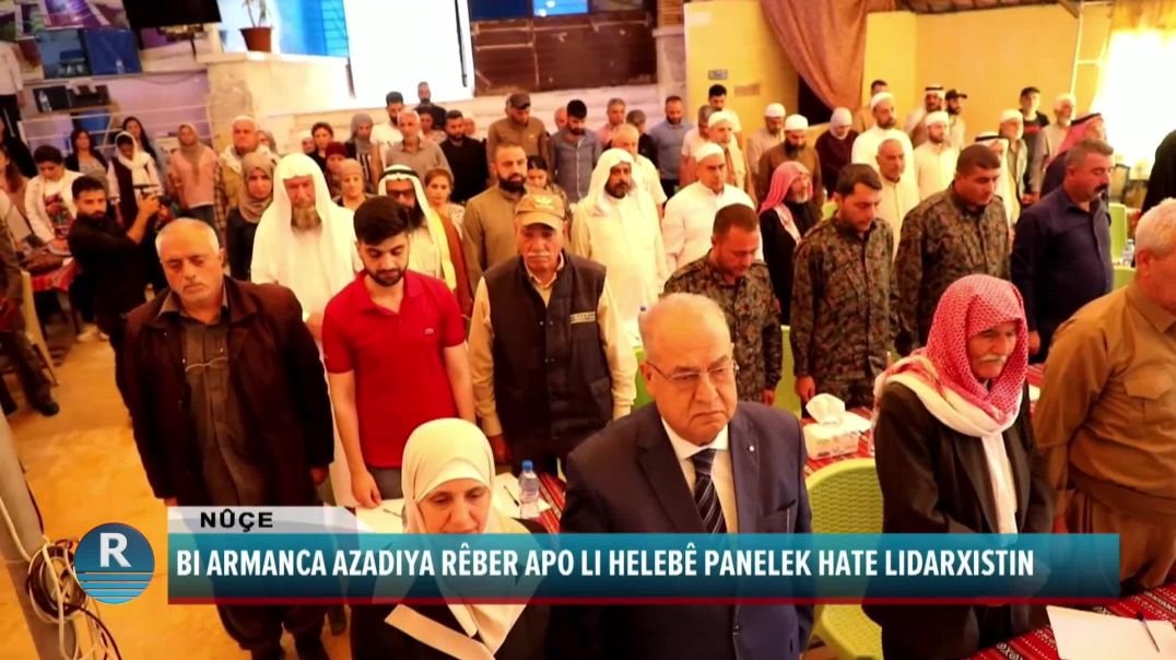 BI ARMANCA AZADIYA RÊBER APO LI HELEBÊ PANELEK HATE LIDARXISTIN