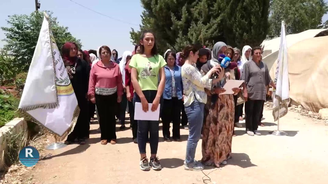 هيئة المرأة في مقاطعة عفرين والشهباء تندد بما تشهده المناطق المحتلة من انتهاكات بحق النساء
