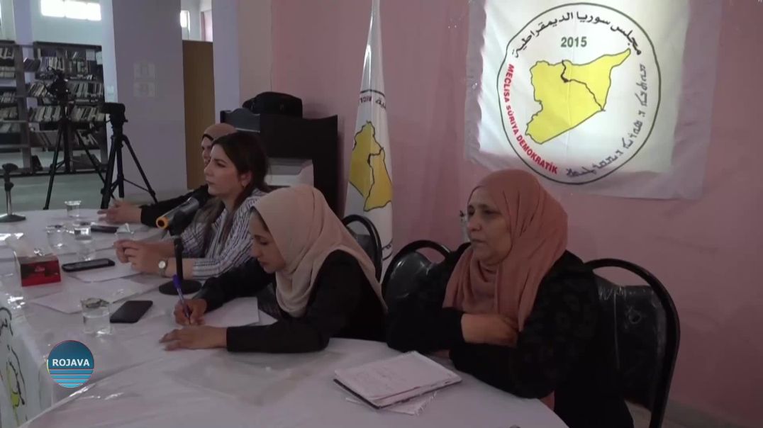 مجلس المرأة في منبج يعقد ندوة حوارية بعنوان" المرأة و ثورة 19من تموز"