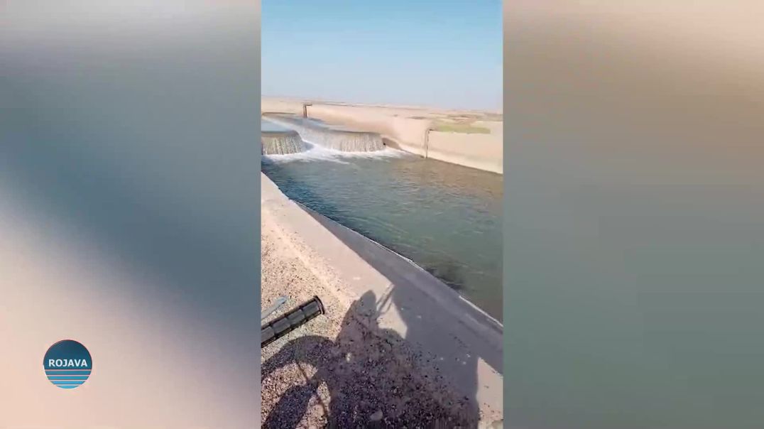 قناة ري الخابور في دير الزور تدخل حيز الخدمة