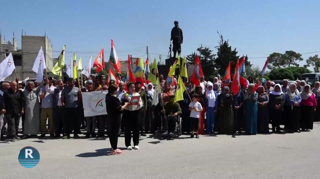 GAZIYÊN ŞER Û MALBATÊN ŞEHÎDAN JI BO AZADIYA RÊBERTÎ BANGA MEZINKIRINA TÊKOŞÎNÊ KIRIN