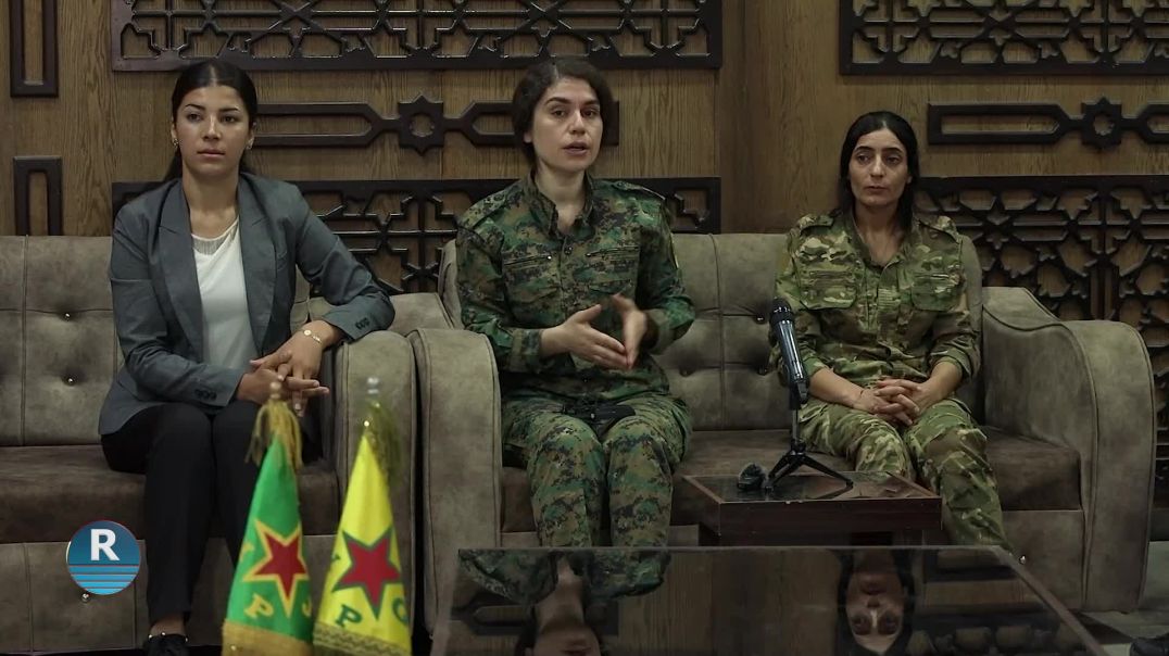 YPJ'Ê Û MALA ÊZIDIYAN JIN Û ZAROKEK ÊZIDÎ RADESTÎ YJŞ-YBŞ'Ê KIRIN