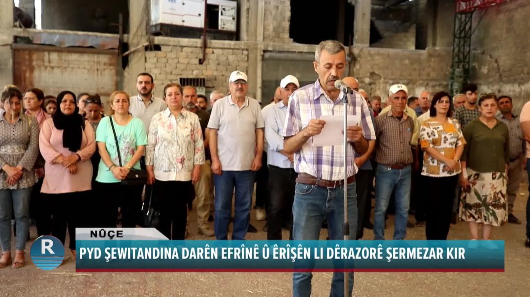 PYD ŞEWITANDINA DARÊN EFRÎNÊ Û ÊRÎŞÊN LI DÊRAZORÊ ŞERMEZAR KIR