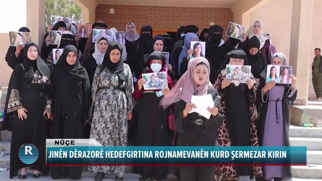 JINÊN DÊRAZORÊ HEDEFGIRTINA ROJNAMEVANÊN KURD ŞERMEZAR KIRIN