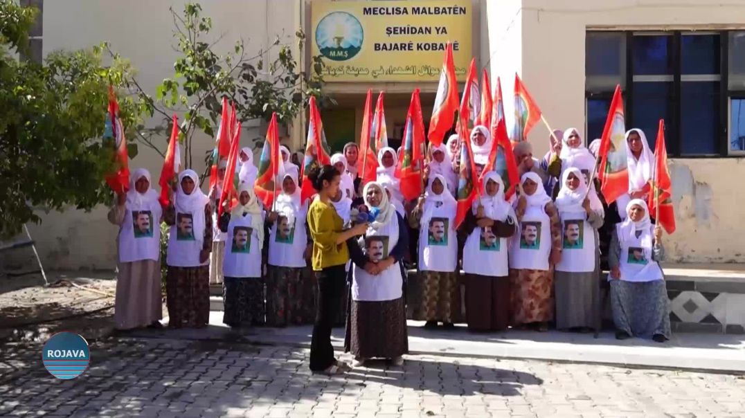 ⁣في يوم السلام العالمي.. أمهات السلام في كوباني يؤكدن أن القائد  من أكبر الداعين للسلام