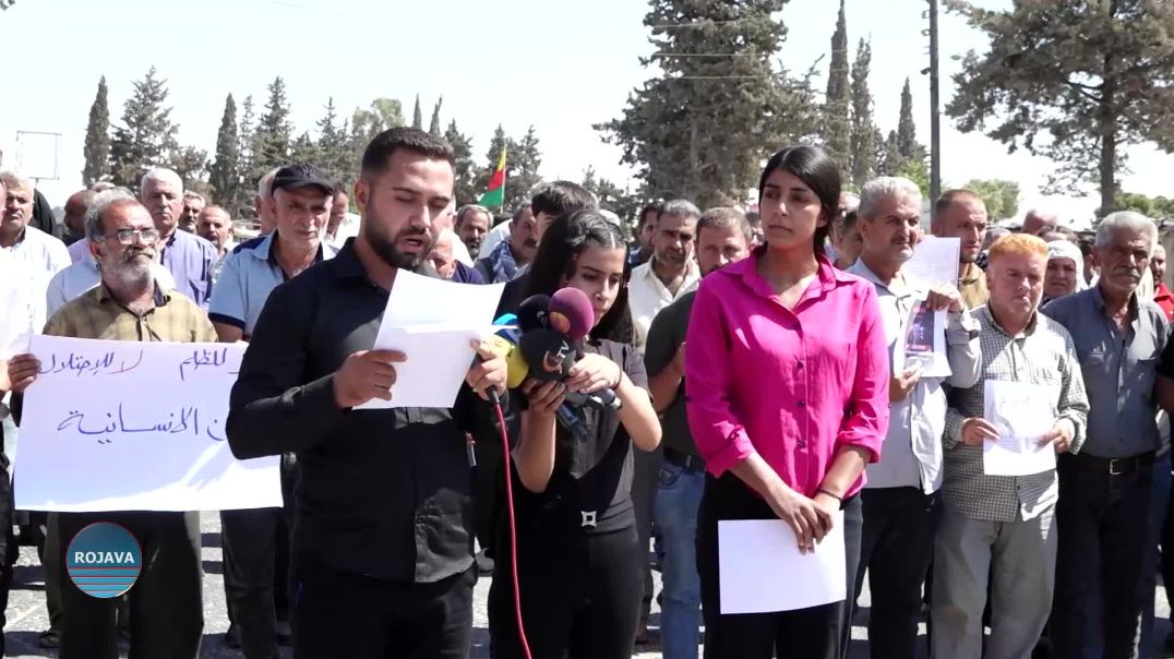 KOÇBERÊN EFRÎNÎ BI MITÎNGEKÊ ÊRÎŞA LI DIJÎ GUNDÊ KAXIRÊ ŞERMEZAR KIRIN