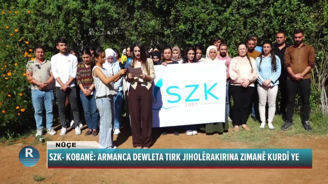 SZK- KOBANÊ: ARMANCA DEWLETA TIRK JIHOLÊRAKIRINA ZIMANÊ KURDÎ YE