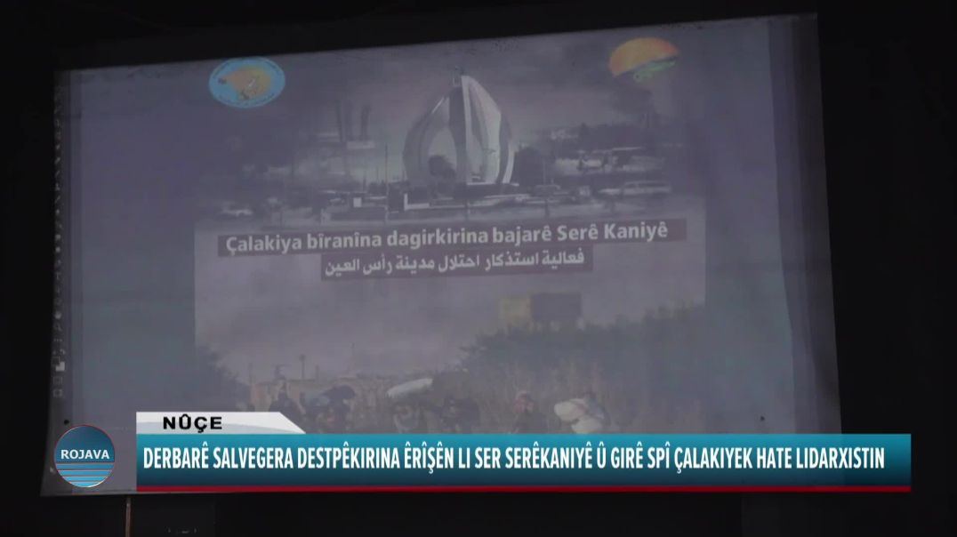 DERBARÊ SALVEGERA DESTPÊKIRINA ÊRÎŞÊN LI SER SERÊKANIYÊ Û GIRÊ SPÎ ÇALAKIYEK HATE LIDARXISTIN