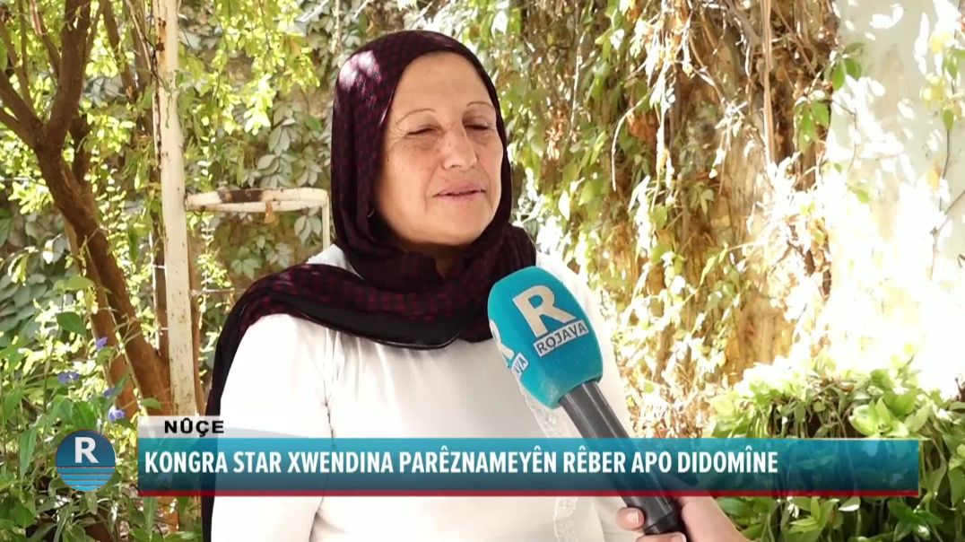 KONGRA STAR XWENDINA PARÊZNAMEYÊN RÊBER APO DIDOMÎNE