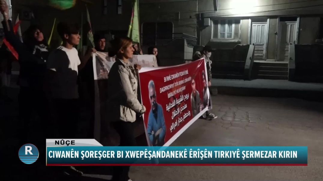 CIWANÊN ŞOREŞGER BI XWEPÊŞANDANEKÊ ÊRÎŞÊN TIRKIYÊ ŞERMEZAR KIRIN