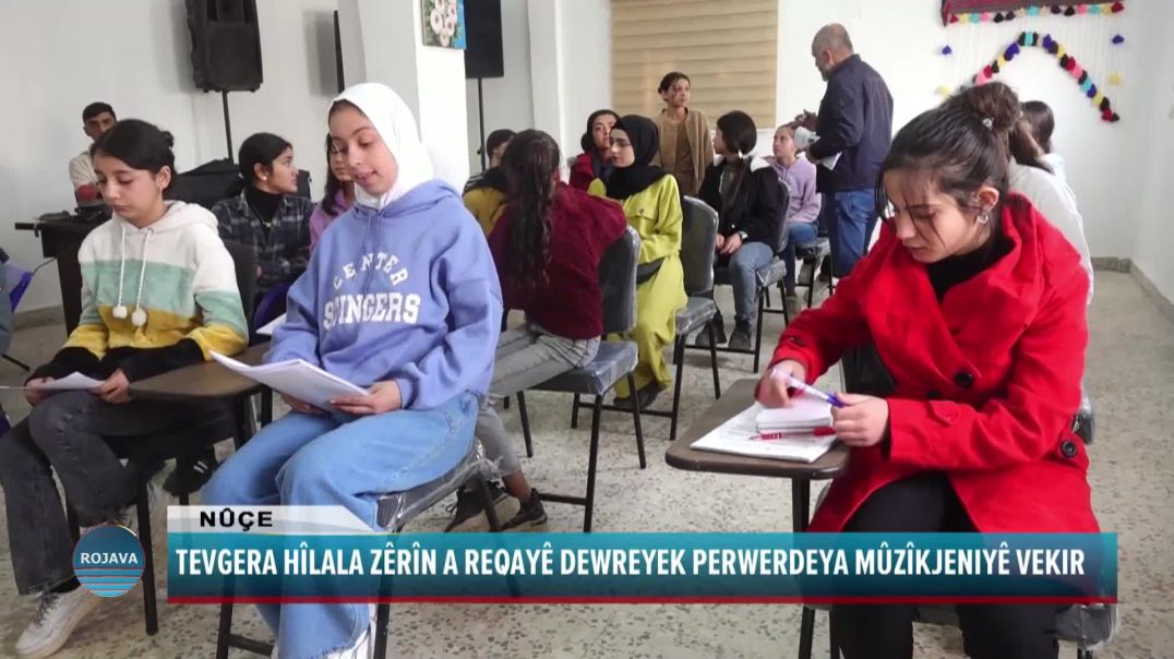 TEVGERA HÎLALA ZÊRÎN A REQAYÊ DEWREYEK PERWERDEYA MÛZÎKJENIYÊ VEKIR