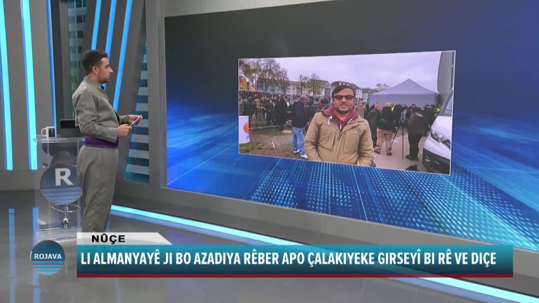 LI ALMANYAYÊ JI BO PÊKANÎNA AZADIYA RÊBER APO MEŞEKE GIRSEYÎ HAT LIDARXISTIN