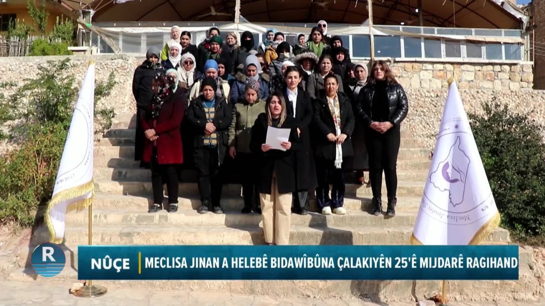 MECLISA JINAN A HELEBÊ BIDAWÎBÛNA ÇALAKIYÊN 25'Ê MIJDARÊ RAGIHAND