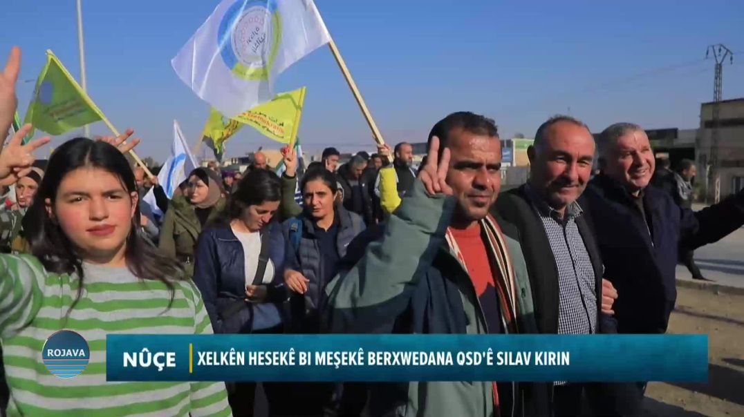 XELKÊN HESEKÊ BI MEŞEKÊ BERXWEDANA QSD'Ê SILAV KIRIN