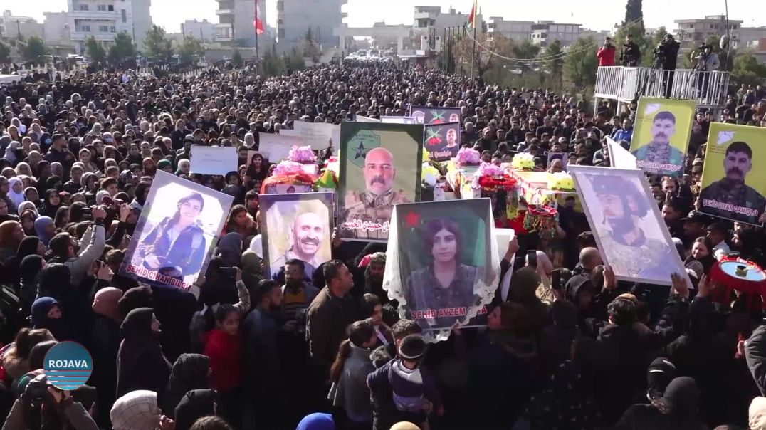 LI QAMIŞLO JI BO 5 ŞEHÎDÊN AZADIYÊ MERASÎMEKE GIRSEYÎ HAT LIDARXISTIN