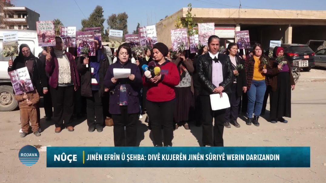 ⁣JINÊN EFRÎN Û ŞEHBA: DIVÊ KUJERÊN JINÊN SÛRIYÊ WERIN DARIZANDIN