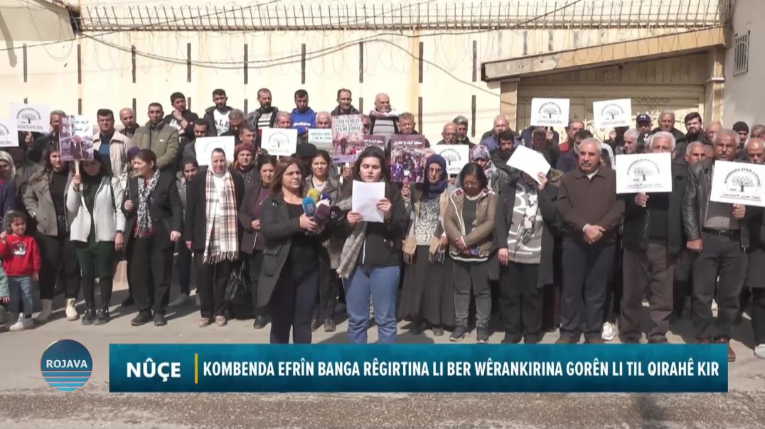 KOMBENDA EFRÎN BANGA RÊGIRTINA LI BER WÊRANKIRINA GORÊN LI TIL QIRAHÊ KIR